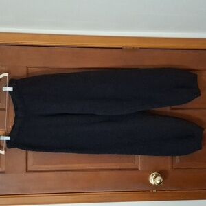 SKIMS Cozy Lounge Pant Jogger Style Size L/XL Black Athleisure